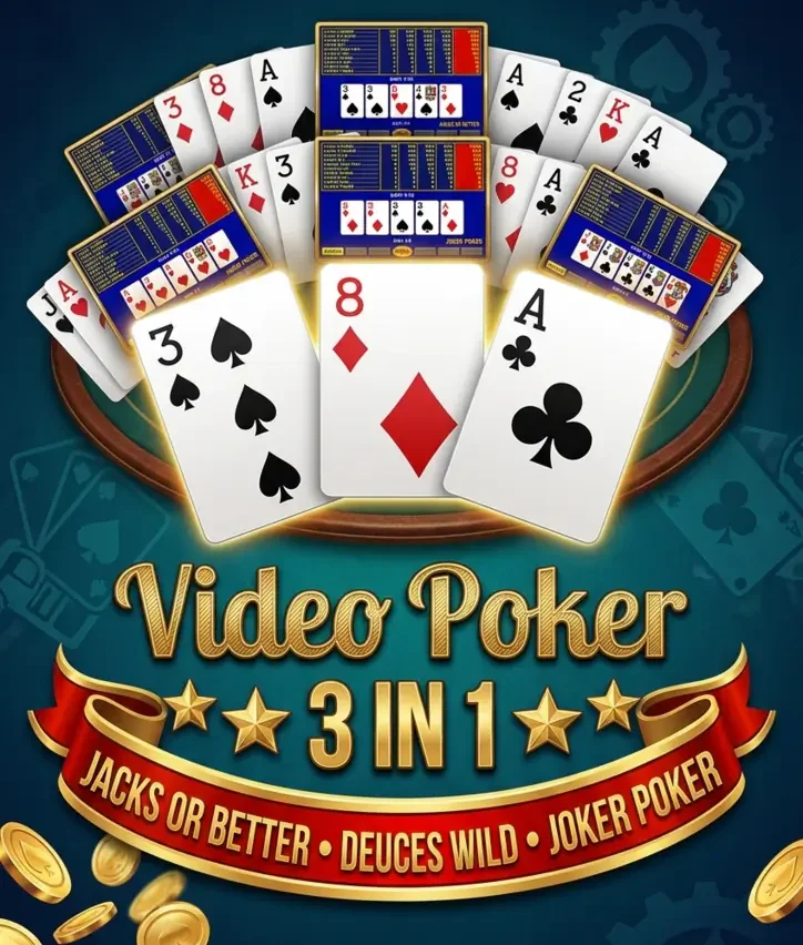 Video Poker 3 in 1